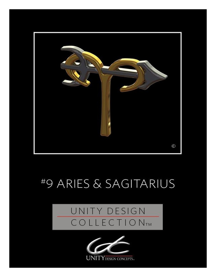 the logo for aries and sagitaruus, an unique collection of jewelry