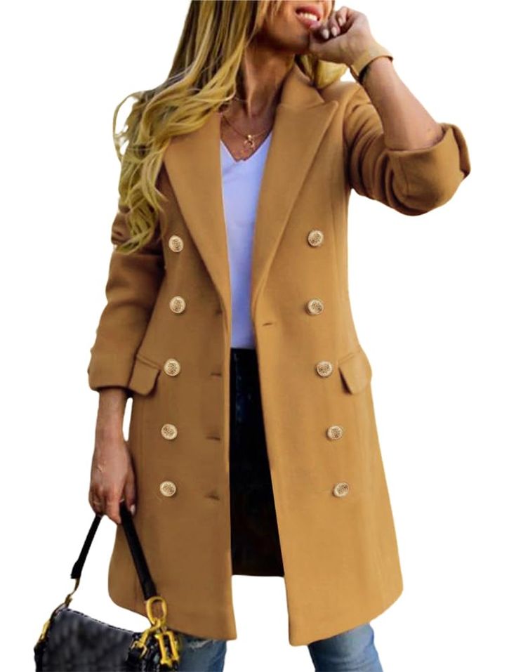 Fashionable Coats For Women, Coats Trend 2024, Quiet Luxury Fashion Petite, Trench Coat Style Women, Outfits For Nyc In December, Coat Trends 2024, Winter Wool Coat, Peacoat Womens Outfit, Amazon Coats