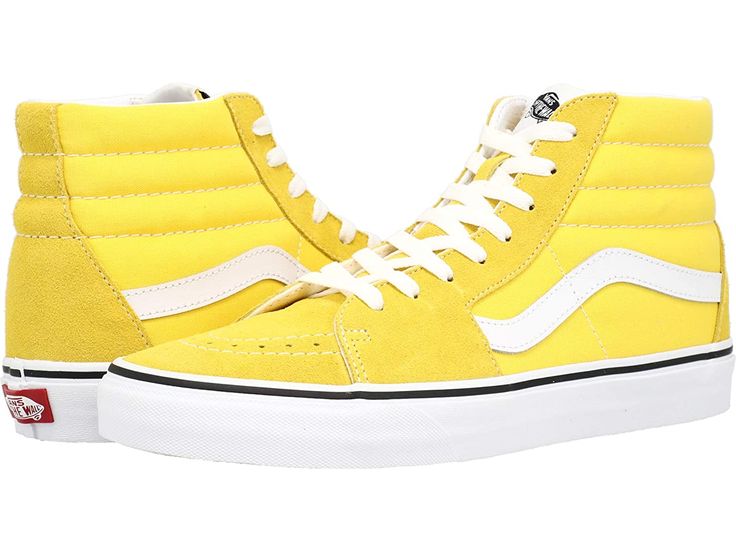 Vans SK8-Hi™ | Zappos.com Classic Vans, Skateboard Shoes, Vans Sk8 Hi, Shoes High, Vans High Top Sneaker, Sk8 Hi, Vans Sk8, Skate Shoes, Classic Silhouette