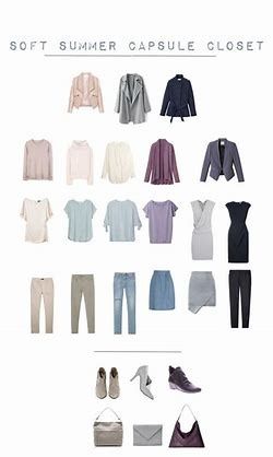 soft summer wardrobe colors - Search Images Soft Summer Capsule, Soft Summer Wardrobe, Wardrobe Colors, Light Summer Color Palette, Summer/fall Outfits, Soft Summer Palette, Soft Summer Color Palette, Soft Summer Colors, Lookbook Inspiration