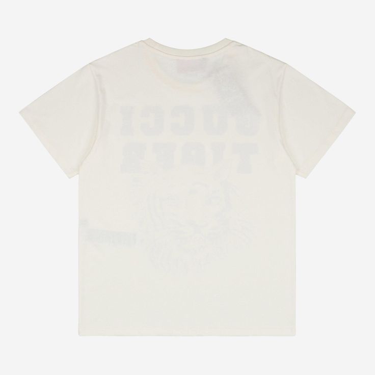 GUCCI 22SS Summer Collection Brand New with original packaging Processing time 3-7 Business days. Delivered in 7-14 Business Days. Gucci Tiger, Summer Collection, White Undershirt, Packaging, Gucci, T Shirts, Mens Tshirts, Mens Tops, Women's Top