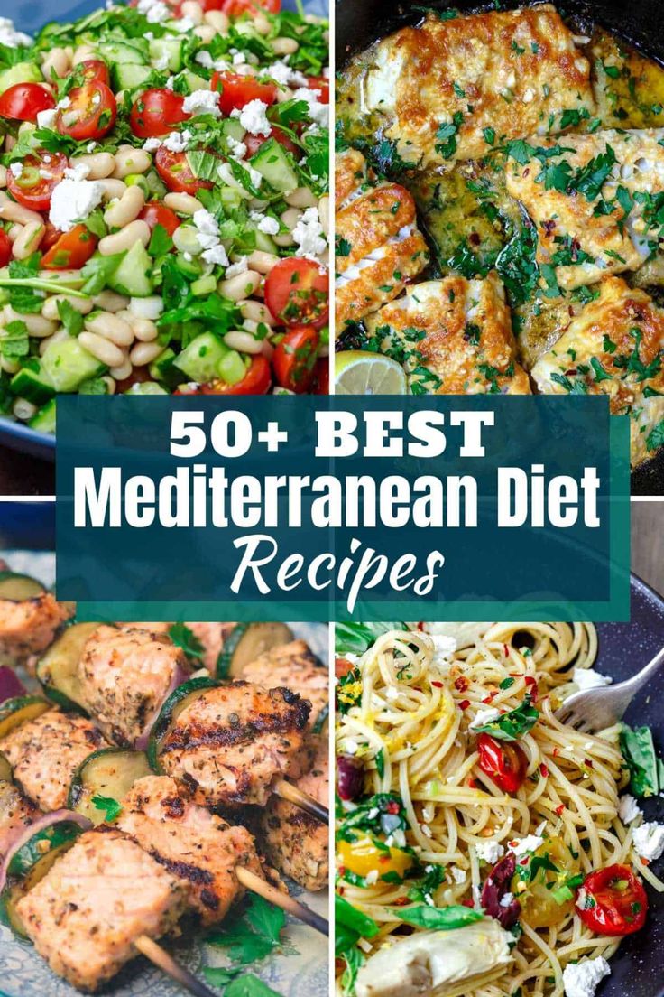 Ready to eat the world's healthiest and most delicious diet? This list of 50+ best Mediterranean diet recipes is your ticket! Plus expert tips to help you! Mediterranean Diet Recipes Without Tomatoes, Mediterranean Diet Taco Recipes, Meditterean Diet Shopping List, Metteranian Diet Meals Dinner, Modified Mediterranean Diet Recipes, Mediterranean Diet List Of Foods, Meterainian Diet Recipes, Mediterranean Diet Recipes No Fish, Meterrain Diet Recipes