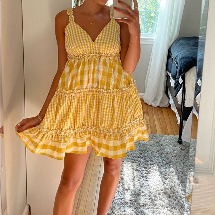 Yellow Plaid Fashion Nova Dress Never Worn. No Longer Available On Their Website Dresses Fashion Nova, Fashion Nova Dress, Yellow Plaid, Fashion Nova Dresses, Plaid Fashion, Fashion Nova, Colorful Dresses, Fashion Dresses, Women's Fashion