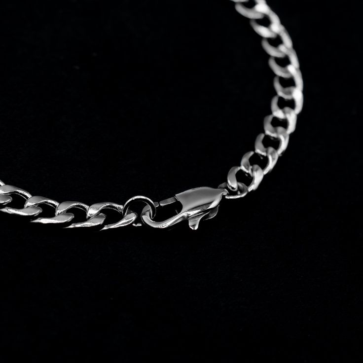 A Classic minimalist stainless steel Cuban Link Bracelet 5mm Width 316 Stainless Steel Non Tarnish & Water Resistant Hypoallergenic, no Irritation or Green Skin Optional Adjustable Extender Chain Hand Made in the UK Silver Cuban Link Bracelet, Tarnish Resistant For Everyday, Silver Tarnish Resistant Cuban Link Bracelet For Everyday, Silver Tarnish-resistant Cuban Link Bracelet For Everyday, Silver Curb Chain Minimalist Bracelet, Silver Minimalist Curb Chain Bracelet, Silver Minimalist Cuban Link Bracelet With Adjustable Chain, Classic Silver Stainless Steel Chain Bracelet, Minimalist Silver Cuban Link Bracelet With Curb Chain, Silver Cuban Link Bracelet Gift