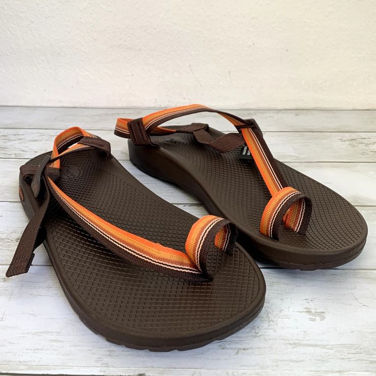 Nwb Chaco Men's Bodhi Sandals In Belt Java Size Men's 12 New With Box. No Flaws. Adjustable Sandals Solid Brown Base Orange, White, And Brown Belt Strap Retail $100 Tags: Sandal, Shoe, Shoes, Outdoor, Hiking, Rafting, Camping Love The Item But Not The Price? Make An Offer! Orange Open Toe Sandals For Outdoor, Chacos Sandals, Grey Sandals, Athletic Sandals, Green Sandals, Strappy Flats, Chaco Shoes, Hiking Sandals, Solid Brown