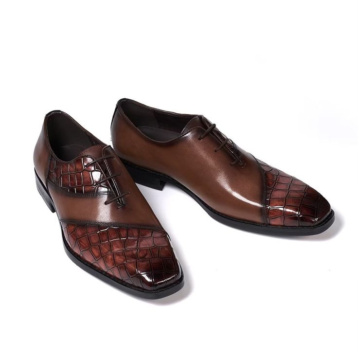 Sophisticated style lace-up dress shoes, crafted from cow leather and lined with pigskin, perfect for any formal outfit. Brown Leather Lace-up Shoes For Semi-formal Occasions, Fitted Leather Lace-up Dress Shoes, Brown Leather Shoes With Round Toe For Party, Formal Faux Leather Lace-up Shoes With Round Toe, Formal Lace-up Shoes With Faux Leather And Round Toe, Formal Lace-up Shoes With Round Toe In Faux Leather, Formal Faux Leather Shoes With Round Toe, Formal Faux Leather Lace-up Dress Shoes, Formal Lace-up Faux Leather Dress Shoes