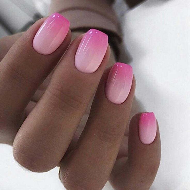 Ombre Pink Gel Nails, Ombre Nails Color, Pink Ombre Nail Designs, Pink Ombre Nails Glitter, Ombré Dip Nails, Pink Dip Powder Nails, Nails Ombré, Ombre Nail Colors, Pink Tip Nails