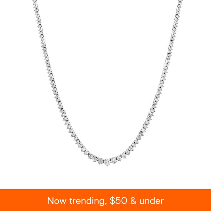 in stock Hallmarked Platinum Diamond Necklace, Classic Hallmarked Diamond White Diamond Necklace, Macy's 14k White Gold Jewelry For Formal Occasions, Macy's 14k White Gold Jewelry With Diamond Accents, Classic Round Diamond Necklace With Hallmark, Hallmarked Platinum Necklaces, Platinum Hallmarked Necklaces, Formal Platinum Diamond Necklace With Polished Finish, Classic Hallmarked Sterling Silver Diamond Necklace