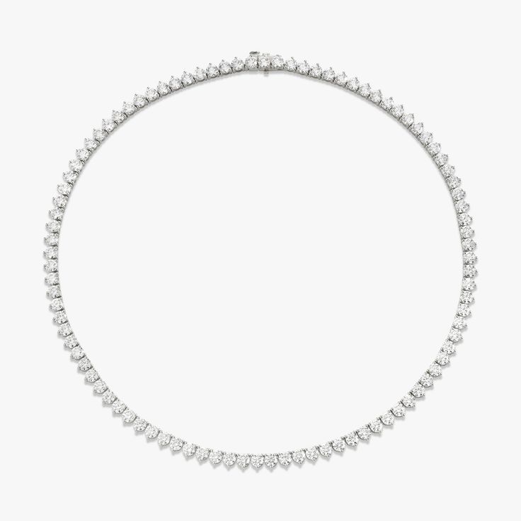 Our Tennis Necklace is a signature take on classic design. Shop fine jewelry necklaces featuring VRAI created diamonds. Coquette Nails, Diamond Tennis Necklace, Types Of Diamonds, Vs Diamond, Tennis Necklace, Unique Diamonds, Diamond Design, Fine Jewellery Necklace, Diamond Sizes