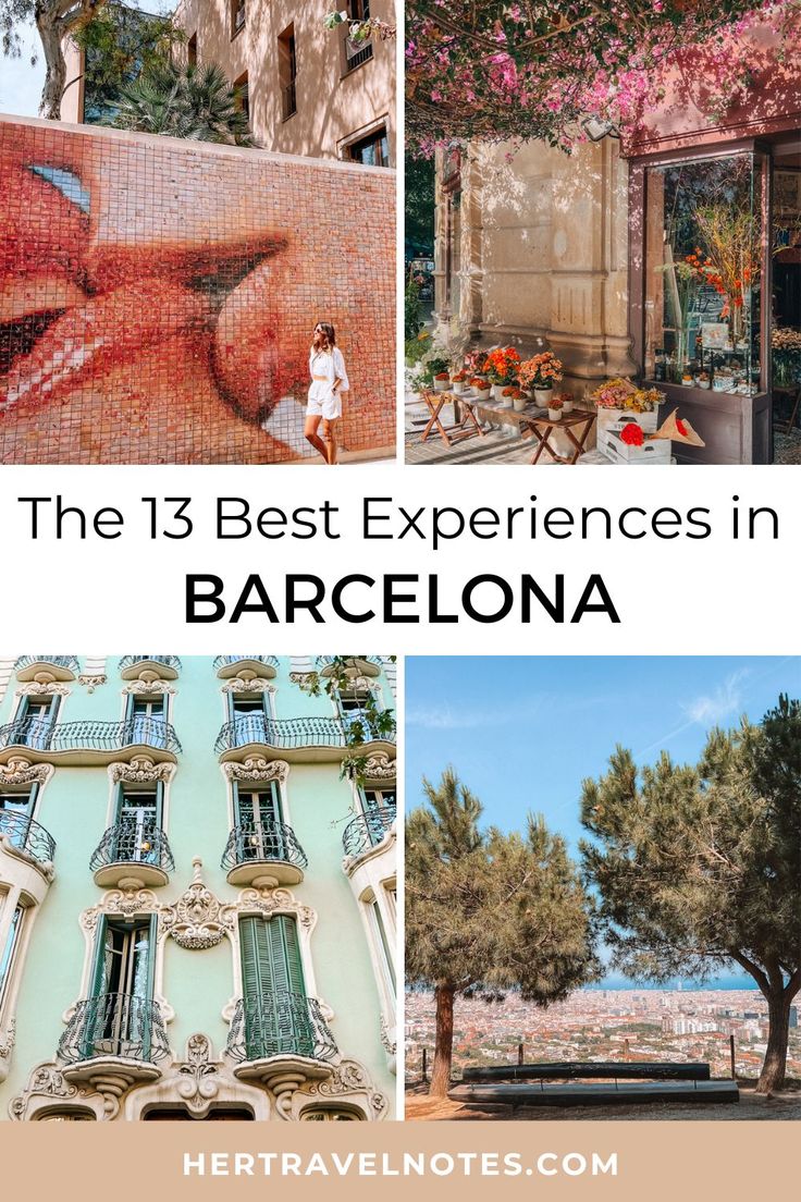 the 15 best experiences in barcelona