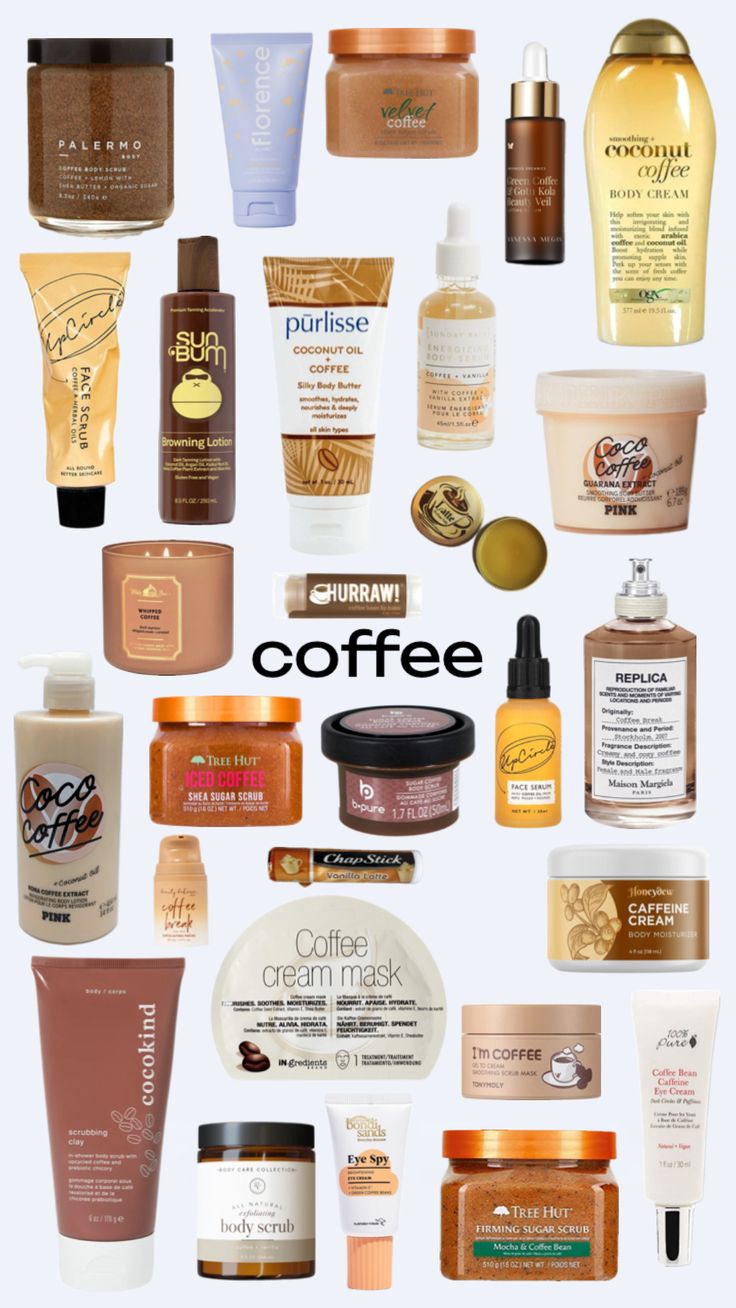 #coffee #coffeeskincare #skincare #preppyskincare #coffeegirl Best Body Oil, Coconut Oil Coffee, Coconut Oil Body, Bath And Body Works Perfume, Shower Skin Care, Perfect Skin Care Routine, Coconut Oil For Skin, Perfume Scents, Bath And Body Care