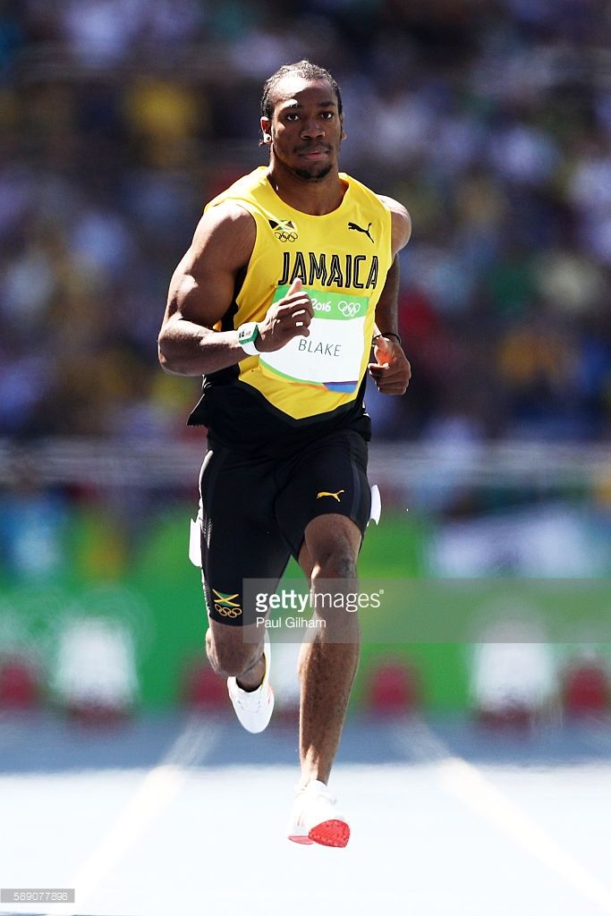 jamaica's olympic athlete in action during the men's marathon