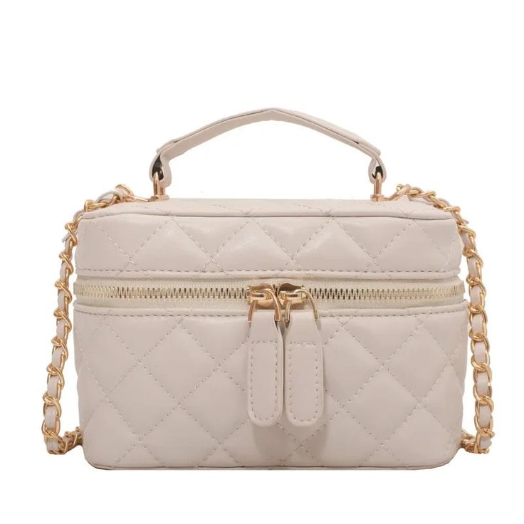 SPECIFICATIONSBrand Name: NoEnName_NullHandbags Type: Shoulder BagsTypes of bags: Shoulder & Crossbody BagsMain Material: PULining Material: POLYESTERShape: FLAPPlace Of Origin: HE BEI ProvincePlace Of Origin: HE BEI ?ProvinceOrigin: Mainland ChinaCN: HebeiHardness: SOFTPattern Type: Diamond latticeInterior: No PocketDecoration: CHAINSExterior: noneOccasion: VersatileClosure Type: zipperGender: WOMENStyle: fashionNumber of Handles/Straps: Single Lattice Interior, Women Sling Bag, Retro Purse, Soft Pattern, Mini Box, Crossbody Bags For Women, Wedding Bag, Handbag Wallet, Vintage Elegant