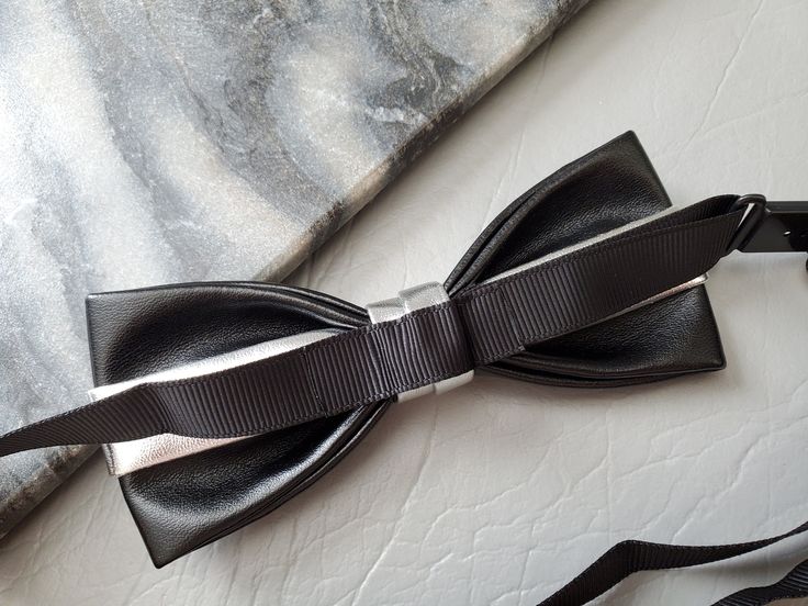 "100% Hand made bow tie Brand NEW in box. Very Rare and Unique Bow. Adjustable Strap Measurement approx. 4.5\"x 2\" inches / 11.5cm x 5 cm Perfect for wedding or any special occasion FREE US Domestic shipping" Party Suit And Tie Accessories For Father's Day, Tuxedo Ties With Satin Bow For Party, Adjustable Satin Bow For Gifts, Adjustable Classic Bow Tie For Party, Tuxedo Bow Tie For Party, Tuxedo Bow For Party With Ties, Classic Adjustable Suit Accessories For Party, Adjustable Bow For Formal Occasions, Black Party Suit Accessories With Satin Bow