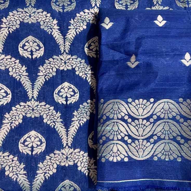 Banaras fancy silk saree in navy blue color with floral crepes design. stitched blouse size 42 available. Banarasi Print, Designs Blouse, Navy Blue Color, Floral Designs, Blouse Piece, Crepes, Silk Saree, Saree Designs, Bleu Marine