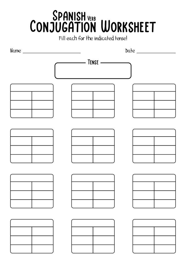 the spanish worksheet is shown in this image