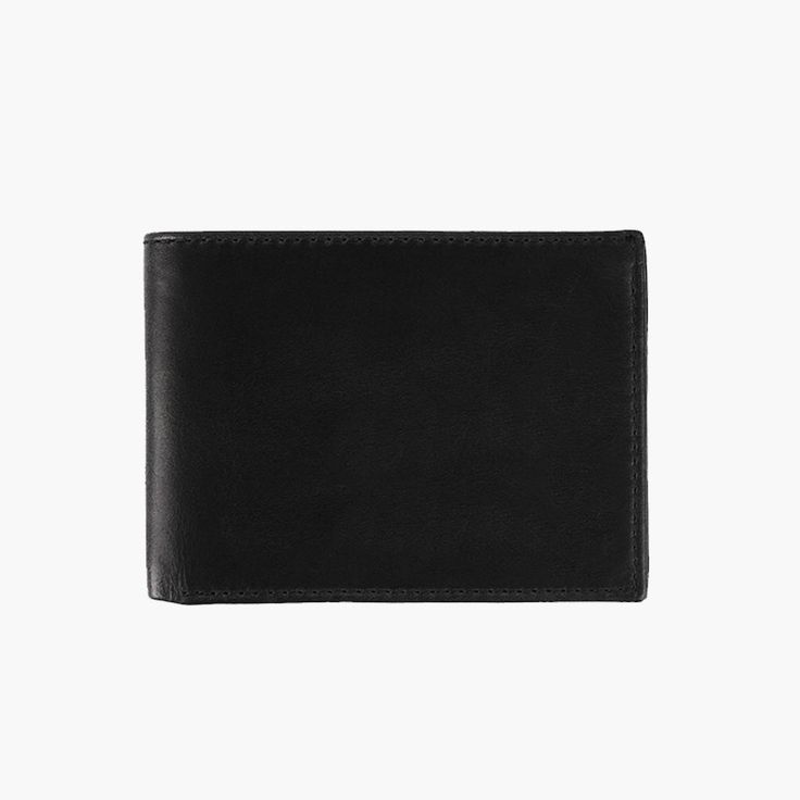 Sleek & Sophisticated Bifold Wallet, Made With Integrity Using Black Full-Grain Leather. Shop Now & Get Free Shipping With Footwear Purchase! Black Leather Trifold Wallet For Business, Black Leather Wallet With Rfid Blocking, Black Rectangular Wallet With Coin Pocket, Black Bifold Card Holder, Black Leather Wallet For Daily Use, Black Rfid Blocking Wallet For Business, Black Leather Rectangular Wallet, Black Bifold Card Holder For Business, Black Bifold Wallet With Interior Card Slots