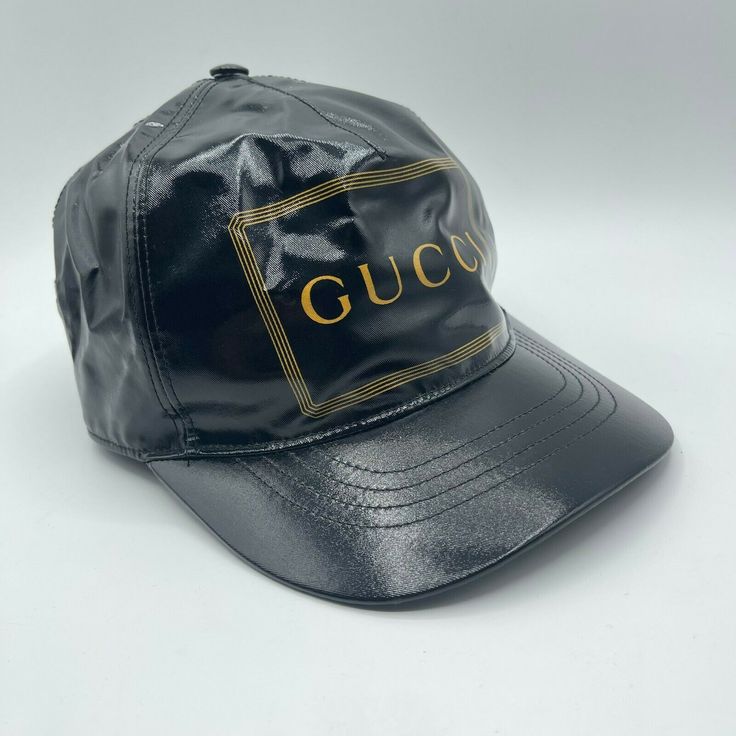 Designer Baseball Cap For Streetwear, Designer Streetwear Cap, Trendy Gucci Hat With Short Brim, Designer Adjustable Hats For Travel, Gucci Casual Baseball Cap With Curved Brim, Classic Gucci Baseball Cap, Casual Gucci Baseball Cap With Curved Brim, Designer Baseball Cap With Adjustable Short Brim, Designer Baseball Cap With Short Brim