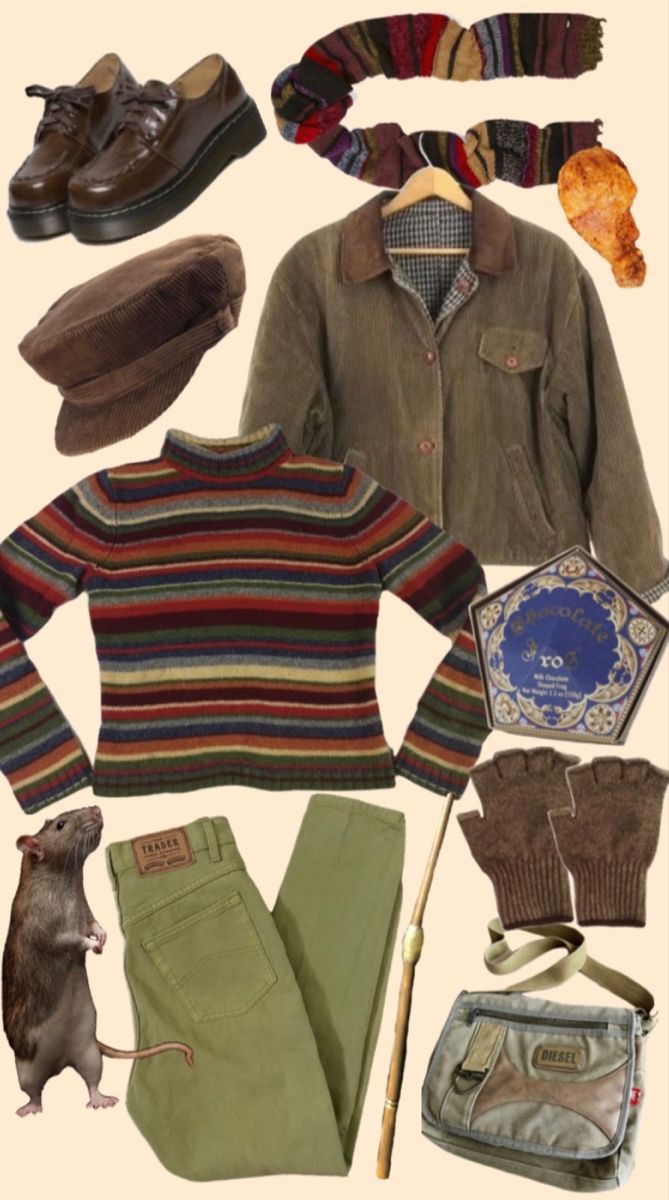 Ron Weasley Clothes, Comfy Autumn Outfit Aesthetic, Hermione Granger Wardrobe, Ron Weasley Inspired Outfits, Gay Going Out Outfits, Weasley Aesthetic Outfit, Frog And Toad Aesthetic Outfits, Ron Weasley Outfits, Hermione Granger Outfits Inspiration