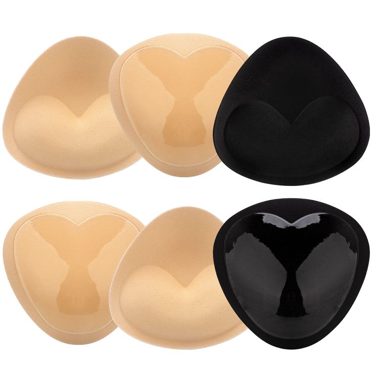 PRICES MAY VARY. WORK PERFECT FOR SMALL BREAST! - Nimiah silicone bra inserts are ideal for small chested women, stick them to fit any of your outfits, they can give a little extra padding and lift, which make your look full, but not fake at all. BEST FOR A/B CUP SIZE SELF-ADHESIVE BRA INSERTS have excellent stickiness can secure the bra pads stick very well and stay in place all day, stick these bra inserts to instead bra, let backless and low cuts become a breeze, also superb for swimsuits, bi Silicone Bra Inserts, Self Adhesive Bra, Silicone Bra, Bra Inserts, Hot Melt Adhesive, Swimsuits Bikinis, Sticky Bra, Bra Pads, Adhesive Bra