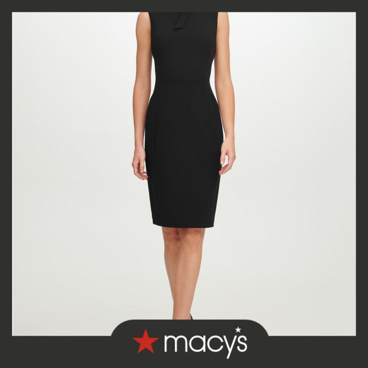 in stock Elegant Calvin Klein Midi Dress For Office, Elegant Calvin Klein Dress For Office, Elegant Calvin Klein Office Dress, Classic Calvin Klein Dresses For Work, Calvin Klein Chic Midi Dress For Work, Elegant Stretch Midi Dress By Calvin Klein, Calvin Klein Sheath Bodycon Dress For Work, Calvin Klein Knee-length Bodycon Workwear Dress, Calvin Klein Chic Midi Office Dress