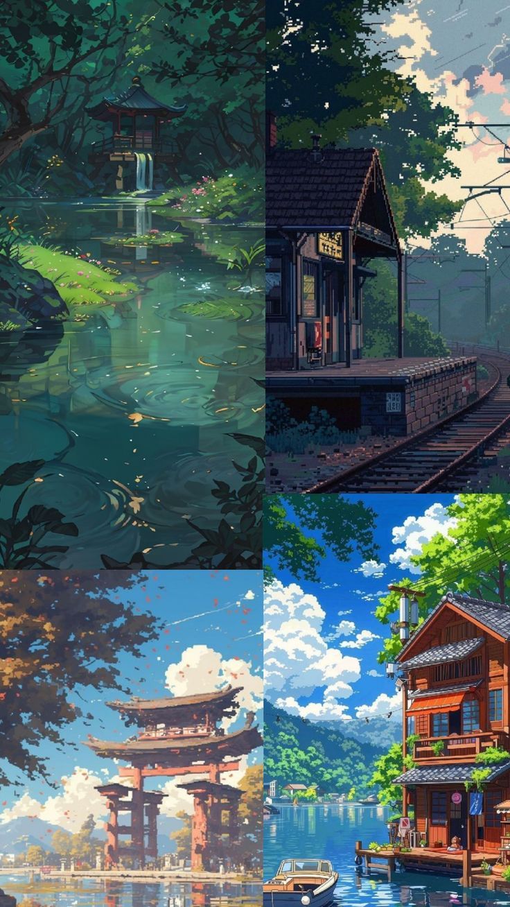 Anime Scenery, Anime