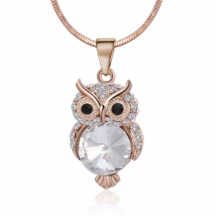 Dreamland Fairy's Owl Pendant Necklace: An Unforgettable Symbol of Magic and Beauty The Dreamland Fairy Owl Pendant Necklace is the perfect accessory for your daughter to take her imagination and style to the next level. Crafted from Alloy and Czech diamond, with a pendant in the shape of an owl, this necklace is sure to give her an unforgettable symbol of magic and beauty. With a chain length of 43.5cm and a 0cm extension chain, it’s comfortable yet eye-catching. Practical Intelligence Means Th Necklace Chain Types, Owl Pendant Necklace, Crystal Choker Necklace, Owl Necklace, Bird Pendant, Owl Pendant, Silver Choker, Crystal Choker, Cute Owl