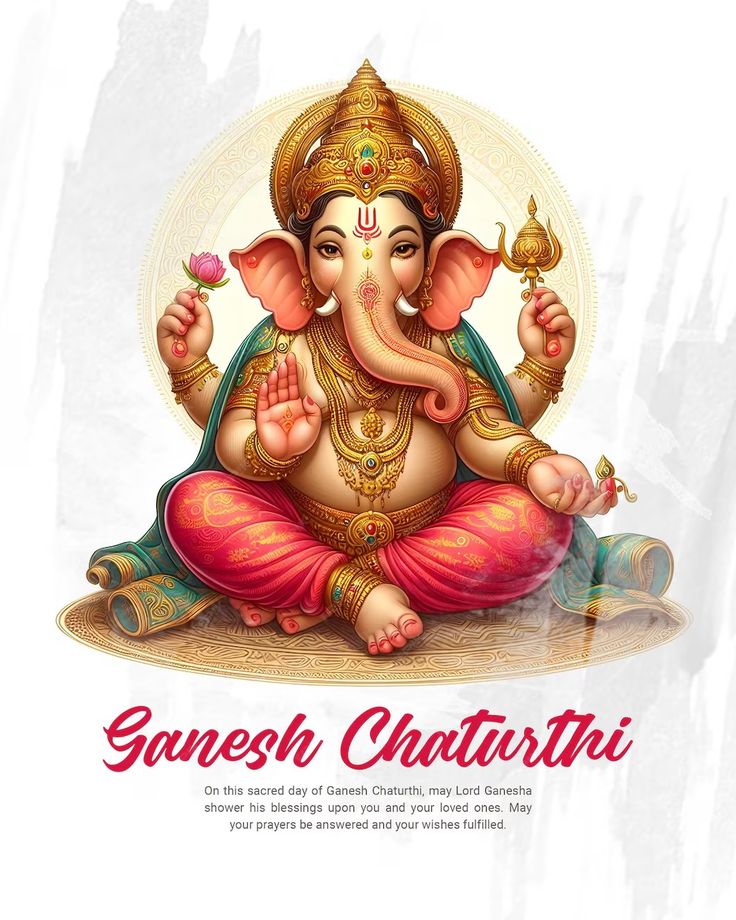 an image of the god ganesh chatari