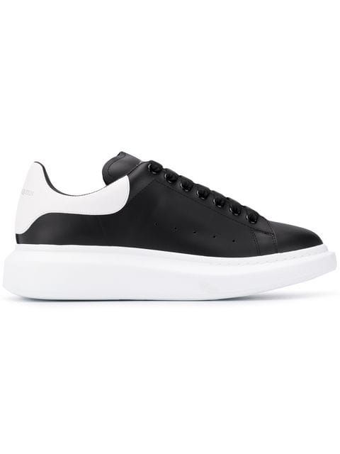 Shop Alexander McQueen oversized sole sneakers Modern Sneakers With Medium Fit And White Sole, Black Chunky Sneakers With Contrast Sole, Chunky Black Sneakers With Contrast Sole, Modern Sneakers With Boost Midsole And Round Toe, Modern Custom Sneakers With Contrasting Heel Counter, Modern Medium Fit Low-top Sneakers, Low-top Vulcanized Sole Sneakers, White Low-top Sneakers With Contrast Sole, Low-top Sneakers With Vulcanized Sole