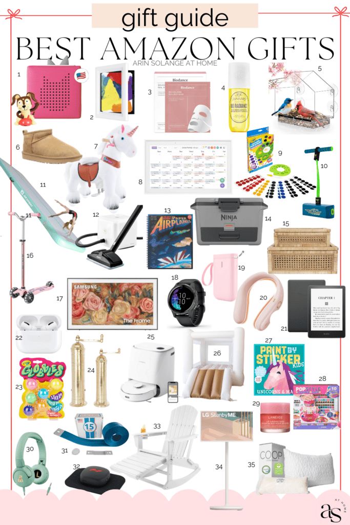 the ultimate gift guide for amazon's best amazon gifts, including toys and books