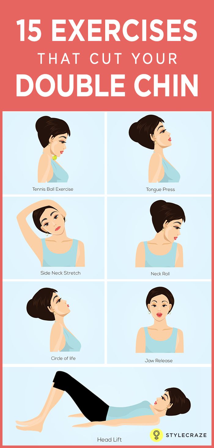 a woman doing exercises for her neck and shoulder with the words, 15 exercises that cut your