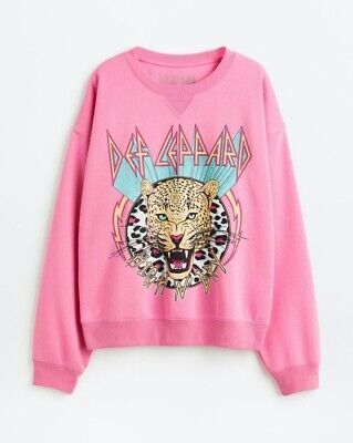 Great Shopping H&M Bright Pink Def Leppard oversized Sweatshirt S 10 12 BNWT, Womens Clothing Lsu Sweatshirt, Preppy Christmas List, Preppy Clothing Brands, Preppy Tops, Preppy Sweatshirts, Preppy Christmas, Designer Sweatshirts, Casual Preppy Outfits, Cute Preppy Outfits