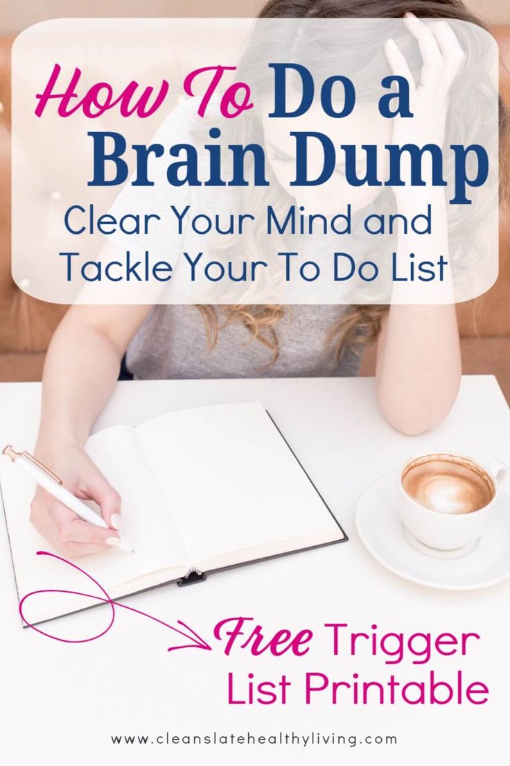 Are you overwhelmed by the endless to-do list swirling around in your brain? Try doing a brain dump to clear your mind, get organized, & actually start getting things done. Learn how to do a brain dump, how to organize a brain dump & download a free brain dump printable trigger list pdf. A brain dump, aka a mind sweep, instantly reduces overwhelm & increases productivity by getting your to-do list & other mental clutter out of your mind & onto paper. #braindump #braindumpprintable #clearyourmind Brain Dump Planner, Brain Dump Categories, Free Brain Dump Printable, Brain Dump Prompts, Brain Dump Template Free Printables, Brain Dump Trigger List, Brain Dump Ideas, Trigger List, Brain Dump Template