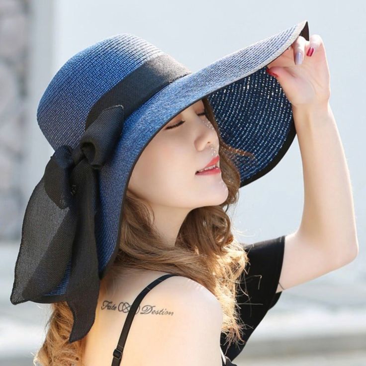 Wide Brim Floppy Beach Sun Hat - A.A.Y FASHION Product Information: This Brim Floppy Beach Sun Hat comes in many colors. The hat is made of high-quality, durable straw that is lightweight and airy, perfect for the hot summer months. The wide brim offers the perfect amount of sun protection, with a UPF rating of 50+ protecting your face and neck from the harsh sun rays.The design of the hat is casual yet stylish, with a classic floppy beach hat silhouette that is timeless and sophisticated. The b Packable Wide Brim Bucket Hat For Beach Season, Packable Hat For Beach Season, Summer Packable Bucket Hat, Packable Brimmed Hat For Beach Season, Packable Wide Brim Straw Hat, Trendy Lightweight Bucket Hat For Beach, Summer Packable Bucket Hat For Vacation, Spring Beach Bucket Hat Packable, Packable Bucket Straw Hat For Beach