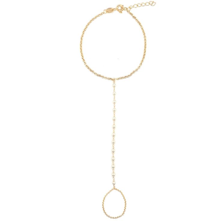 Our gold-filled hand chain bracelet is a striking piece of jewelry that combines elegance with a touch of whimsy. Its sleek and minimalist design adds a contemporary flair, making it a versatile accessory that can be worn for both casual and formal occasions. Bracelet Length: 6.5" + .5" Extension Finger Loop: 3" Chic Gold Bracelets With Delicate Chain, Adjustable Modern Gold Chain Jewelry, Modern Adjustable Gold Chain Jewelry, Dainty Adjustable Chain Bracelet For Party, Adjustable Delicate Gold Bracelet With Chain, Delicate Adjustable Gold Chain Bracelet, Adjustable Chain Dangle Bracelet, Minimalist Delicate Chain Bracelet For Party, Minimalist Adjustable Gold Bracelet With Delicate Chain