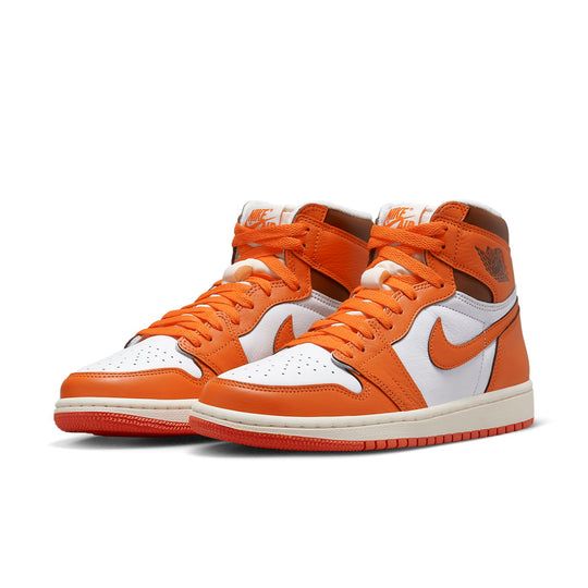 (WMNS) Air Jordan 1 High OG 'Starfish' DO9369-101 Wmns Air Jordan 1, Air Tag, Retro Basketball Shoes, Jordan 1 High Og, Air Jordan 1 Retro High Og, Air Jordan 1 Retro High, Air Jordan 1 High, Jordan 1 High, Round Toe Heels