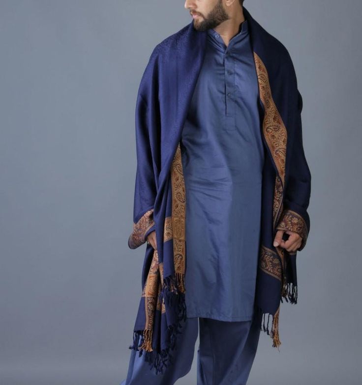 Blue color muffler shawl for men and women weddings shadi Mehandi dance function shawl scarf 4 Border Karbala Style Chadder Shawl muffler Fast Color Material: Acrowool Premium Quality Full Size: 50 by 100 Inches Also known as tabarruk of Karbala Pakistani Mens Shalwar Kameez Shawl, Traditional Jamawar Pashmina Shawl For Formal Occasions, Traditional Jamawar Pashmina Shawl For Formal Events, Traditional Pashmina Shawl For Formal Occasions, Blue Naqshi Dupatta For Diwali, Traditional Blue Wear For Winter, Blue Traditional Wear For Winter, Pashmina Shawl For Eid Weddings, Traditional Formal Pashmina Dupatta