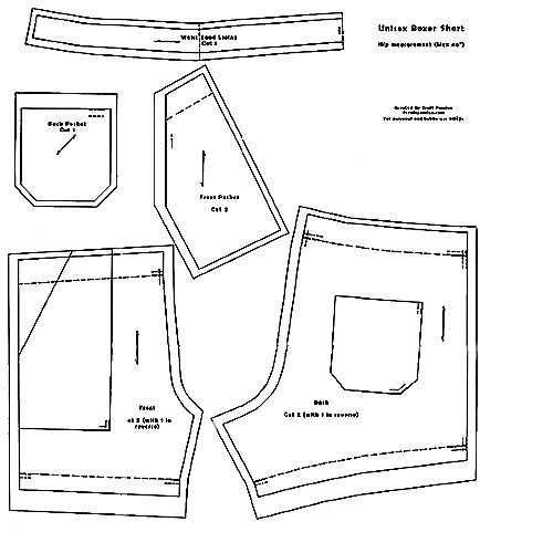 an image of the pattern for a skirt with measurements and instructions to make it look like they