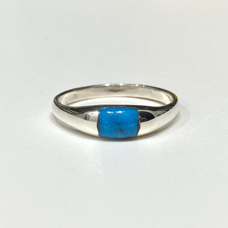 Vintage Sterling Silver Turquoise Ring ...Marked 925...Total of weights 6.6gramsMeasure of Face 4.5MM...It's in very good condition. Classic Blue Turquoise Ring Stamped 925, Blue Turquoise Ring With Polished Finish In Sterling Silver, Classic Turquoise Ring Stamped 925, Classic Blue Turquoise Ring In Sterling Silver, Classic Blue Turquoise Sterling Silver Ring, Blue Turquoise Ring Stamped 925 For Promise, Blue Turquoise Ring With Stamped 925 For Promise, Ring Inspo, Silver Turquoise Ring