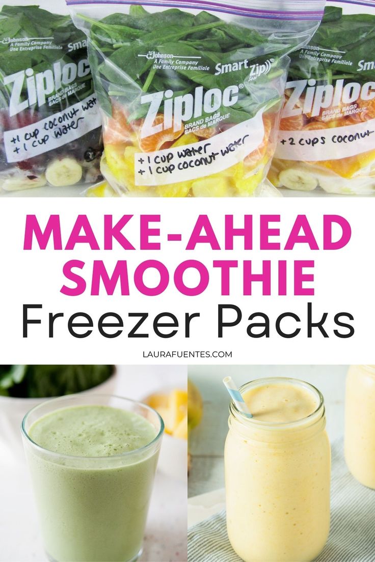 make ahead frozen smoothie packs Smoothie Frozen Packs, Pre Made Smoothie Packs, Smoothie Base Recipe, Smoothie Packs Make Ahead, How To Prep Smoothies For The Week, Prep Smoothies For The Week, Smoothie Meal Prep Freezer, Smoothie Grocery List, Prep Ahead Smoothies