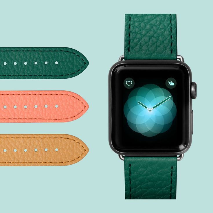 Start tab labels Description Tech Specs Size Guide Start tab content Made from beautiful Italian leather, the Milano watch strap is the epitome of Italian style. Slim, sleek and incredibly vibrant colors. Dress your Apple Watch with some Italian flair with our MILANO Watch Strap. Genuine Italian Leather Made using the genuine leather, MILANO Watch Strap offers great durability and delivers the premium look and feel of genuine leather. Stainless Steel Clasp & Connectors With the inclusion of Modern Green Watch With Bracelet Strap, Green Leather Modern Watch Accessories, Modern Green Leather Watch Accessories, Modern Green Watch Accessories For Everyday Use, Modern Green Rectangular Apple Watch Band, Modern Watches With Adjustable Strap, Apple Watch Stainless Steel, Swiss Watches For Men, Colors Dress