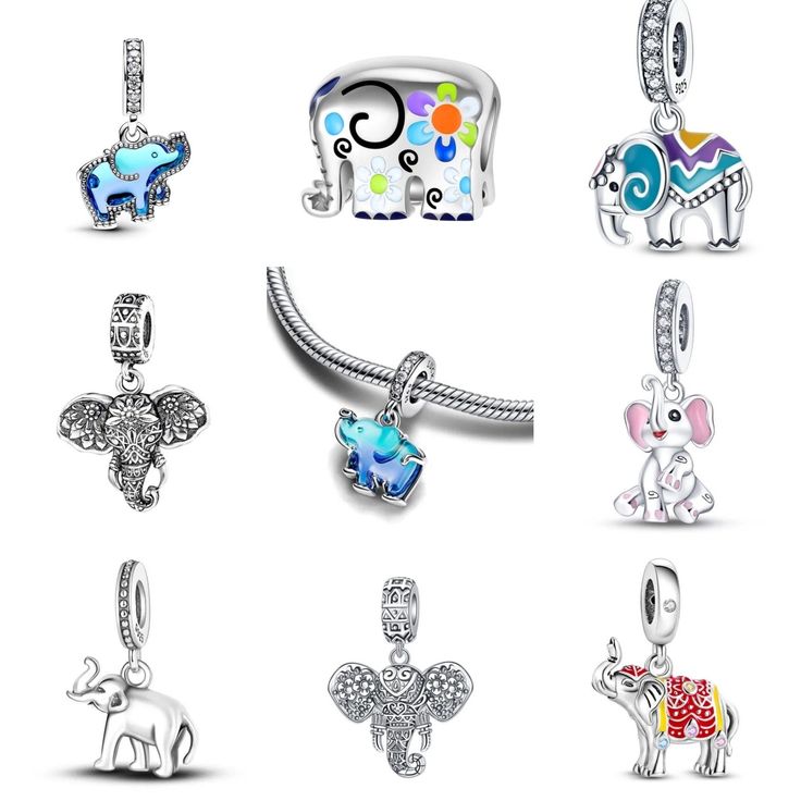 🐘 S925  Silver charm 🐘 Elephant charms select your chosen style from the drop down menu  Make your own charm bracelet with the array of charms available in my store.  Make your bracelet to your own unique individual style 💐 Select your chosen style number from the drop down menu  Made from silver with cz stones compatible with a pandora bracelet or snake bracelet  As always thanks for viewing 🤍 Trendy Silver Charms For Gifts, Trendy Personalized Silver Charms, Trendy Silver Charms With Removable Feature, Trendy Silver Charms With Removable Details, Trendy Nickel-free Silver Charms, Pandora Armband, Bracelet Pandora, Sterling Silver Charms, Snake Bracelet