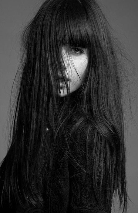 25 Gorgeous Long Hair with Bangs Hairstyles - The Trend Spotter Kadeřnické Trendy, Vlasové Trendy, Photo Fun, Nature Summer, Hair With Bangs, Long Hair With Bangs, Scene Hair, Smile Girl, Long Black Hair