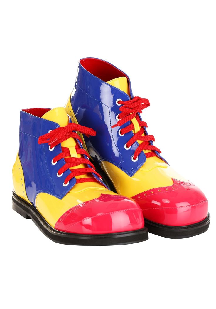 Rainbow Clown Outfit, Colorful Clown Outfit, Clown Core Clothes, Clown Overalls, Rainbow Clown Costume, Clown Outfit Aesthetic, Kidcore Shoes, Clown Core Fashion, Clown Core Outfit