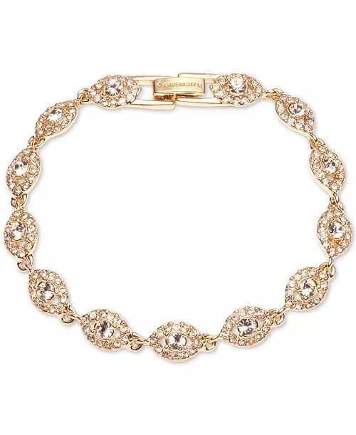 Givenchy - Crystal Flex Bracelet Givenchy Bracelet, Crystal Cuff Bracelet, Crystal Bangle, Gold Charm Bracelet, Bracelet Online, Beauty Gift Sets, Rose Gold Bracelet, Gold Accessories, Rhinestone Bracelet