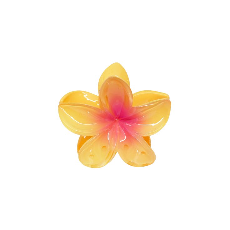 Emi Jay Super Bloom, Emi Jay Claw Clip, Plumeria Clip, Tropical Clothes, Bloom Hair, Flower Claw Clip, Super Bloom, Emi Jay, Hawaiian Plumeria