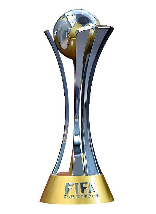 an award trophy is shown on a white background with the word fifa written below it