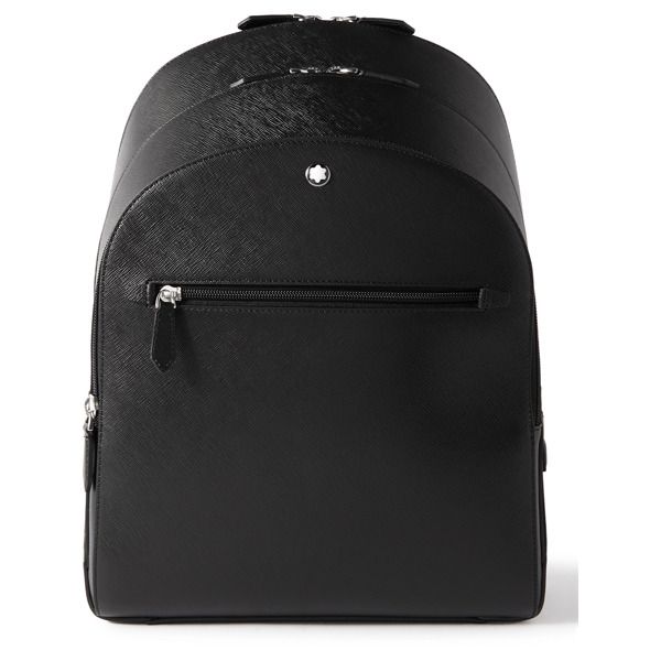 Montblanc's 'Sartorial' line combines clean lines with practical design. Smart enough to carry to the office, this backpack is made from cross-grain leather and has three separate compartments, including a padded laptop sleeve, to keep everything neatly organised. Leather Backpack For Men, Practical Design, Mr Porter, Laptop Sleeve, Laptop Sleeves, Clean Lines, Leather Backpack, The Office, Fashion News