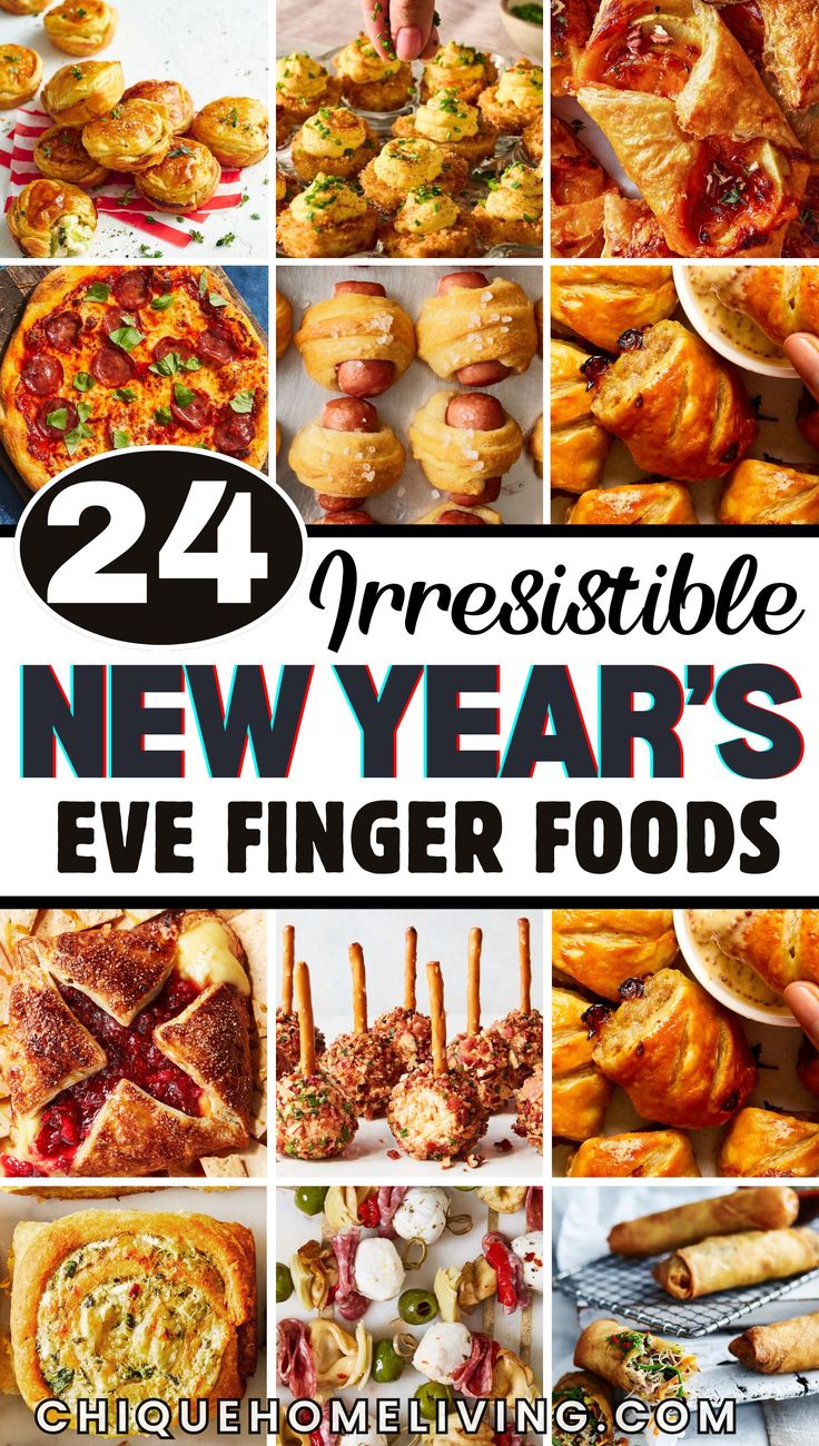 twelve new year's eve finger foods