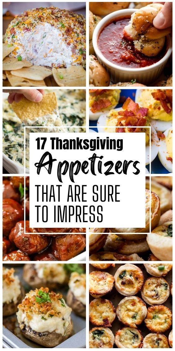 the top ten thanksgiving appetizers that are sure to infress and taste